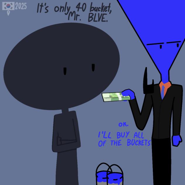 Michael Buys Bucket Paint