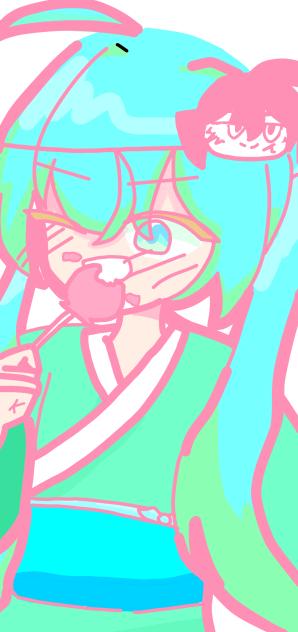 夏祭りミク　妹作