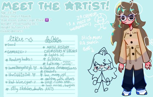 meet the ☆rtist ❕