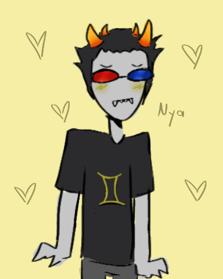 Sollux captor shit-drawing