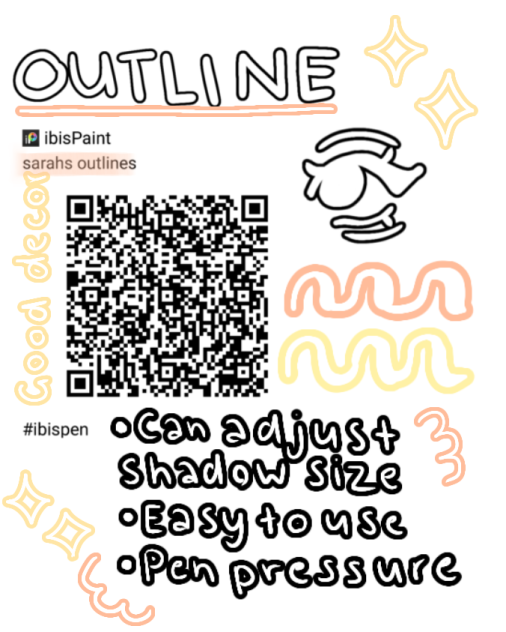 outline brush !! - ibisPaint