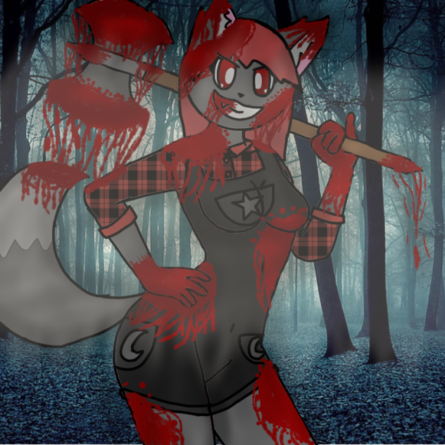 Redraw! Amber!!! 😍🤩🐺