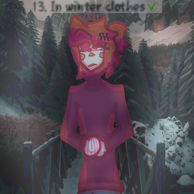 40 DAY OC CHALLENGE DAY 13 WINTER