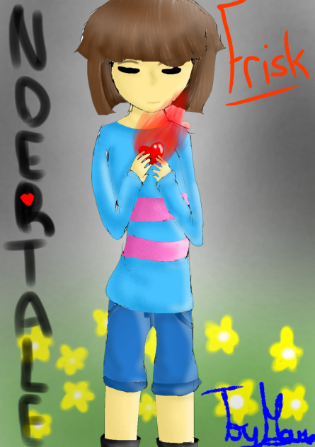 Speed Art- Frisk Undertale