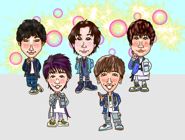 似顔絵　DA-ICE