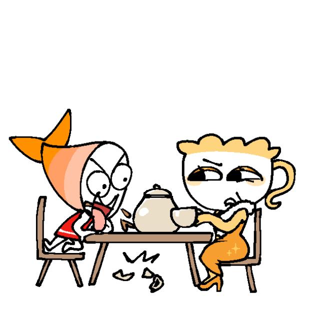 Shrimpo and Teagan dynamic in my head