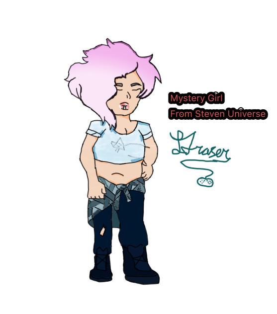 Mystery Girl SU fan art