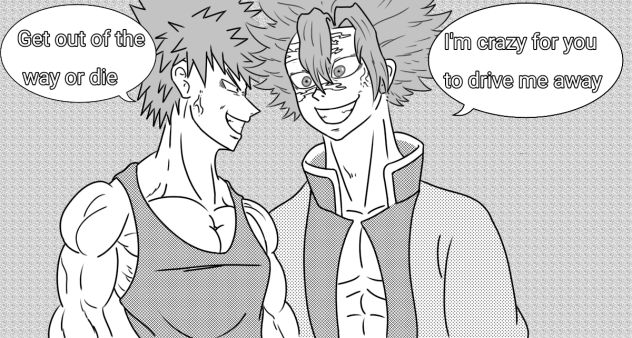 BAKUGO And SANEMI