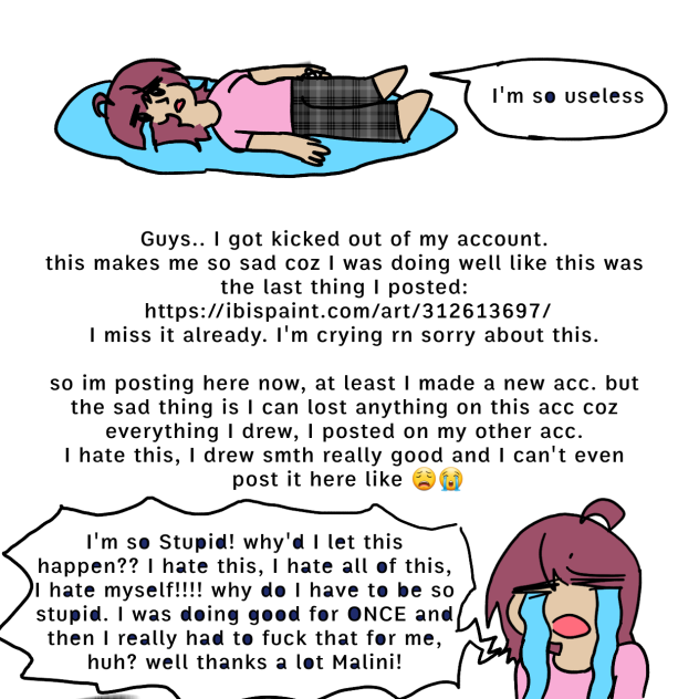 Got kicked out of my acc!!! T_T