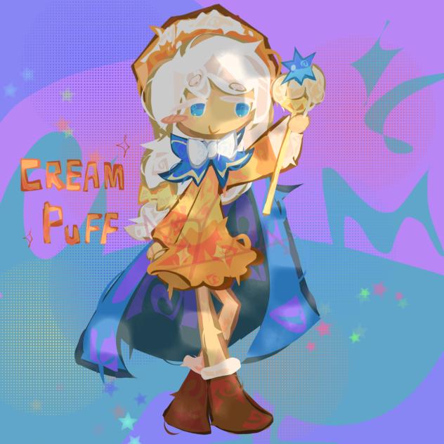 Cream puff - ibisPaint