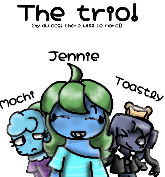 All of my dandys world ocs!