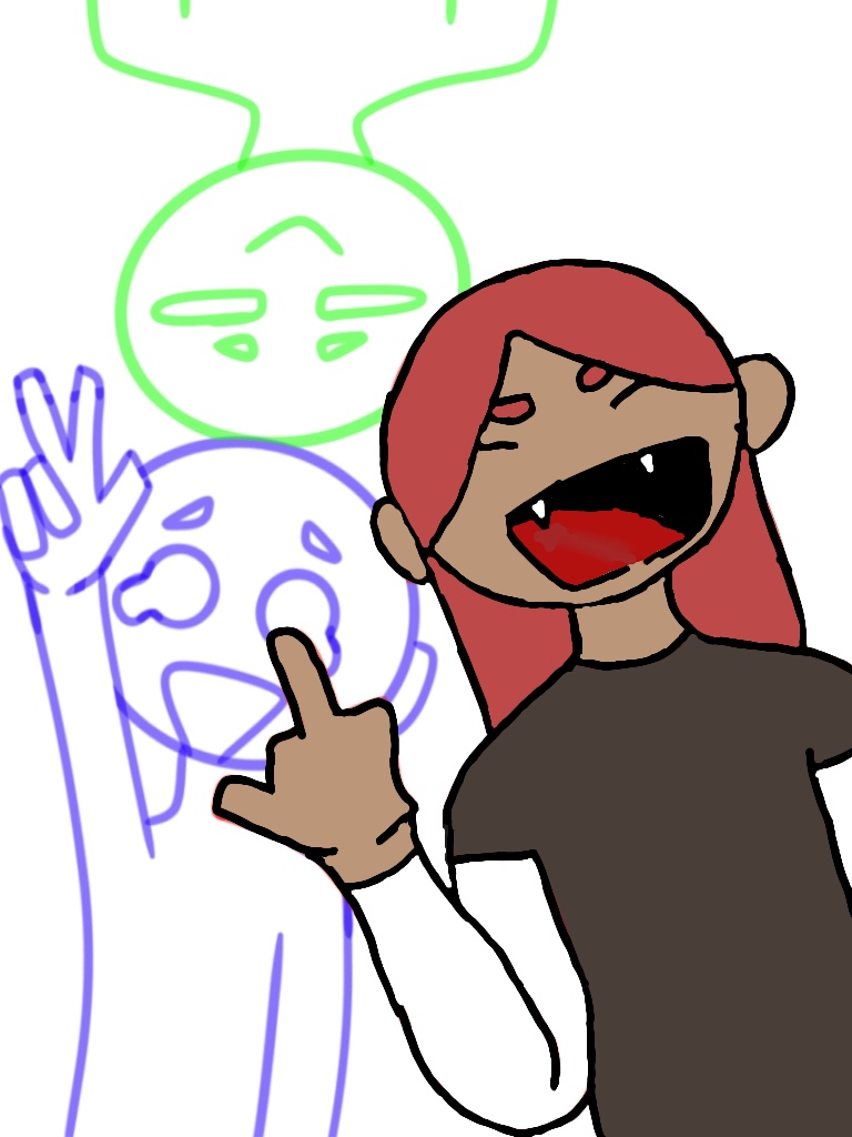 trio friend collab😐 - ibisPaint