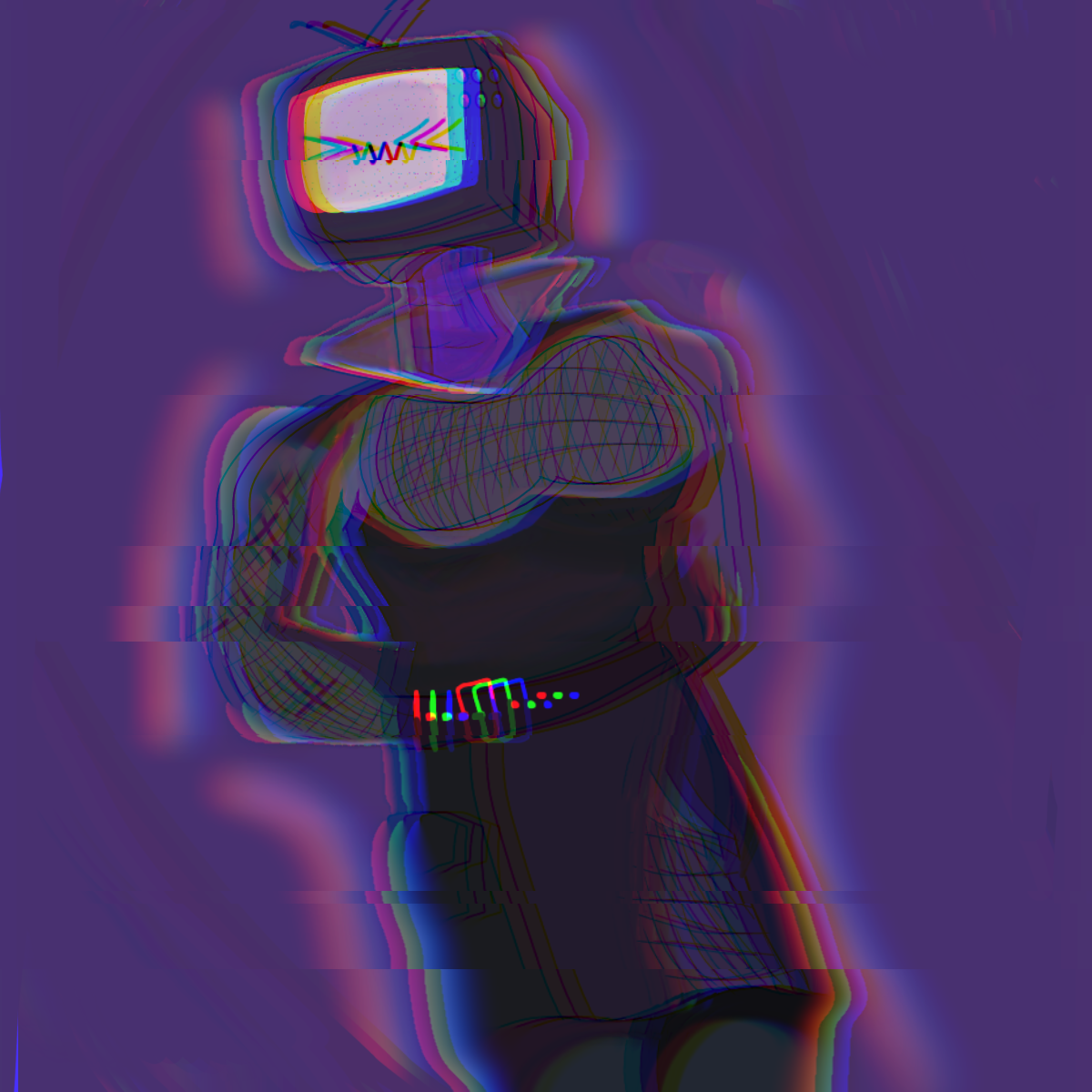 Tv woman - ibisPaint