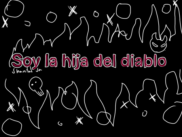 Portada para soy la hija del diablo xd