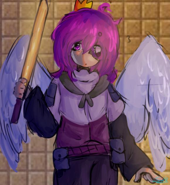 Purple, the Valkyrie queen