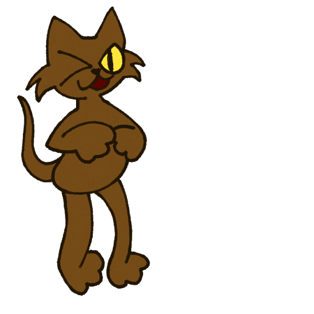 Weird cat