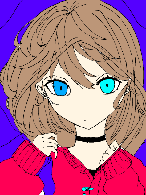 In the wind - ibisPaint
