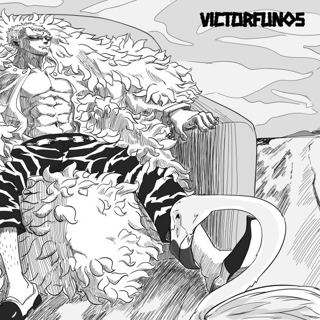 Inktober exotic #Doflamingo #fanart