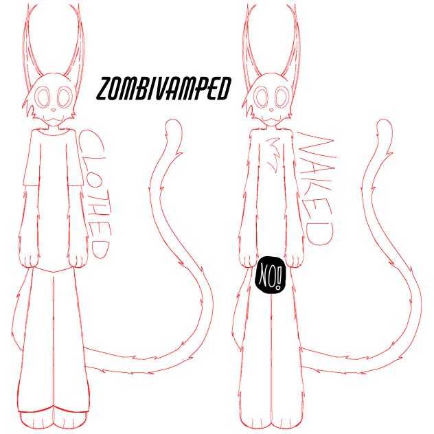 MY OC CLOTHED AND NAKED