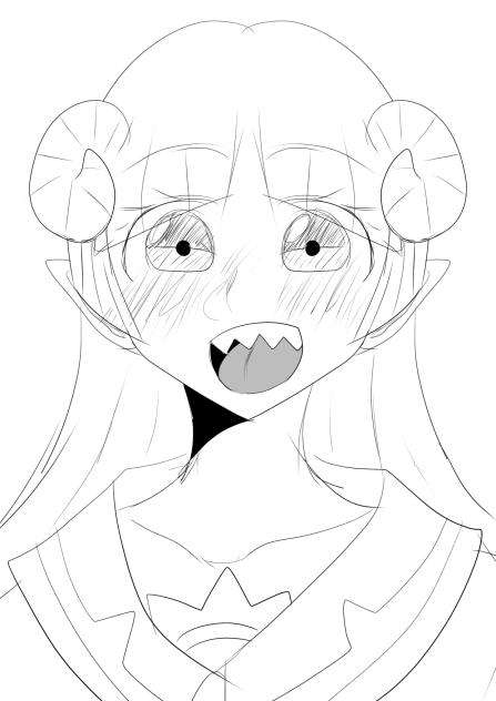 うろ覚えクララちゃ(落書き)