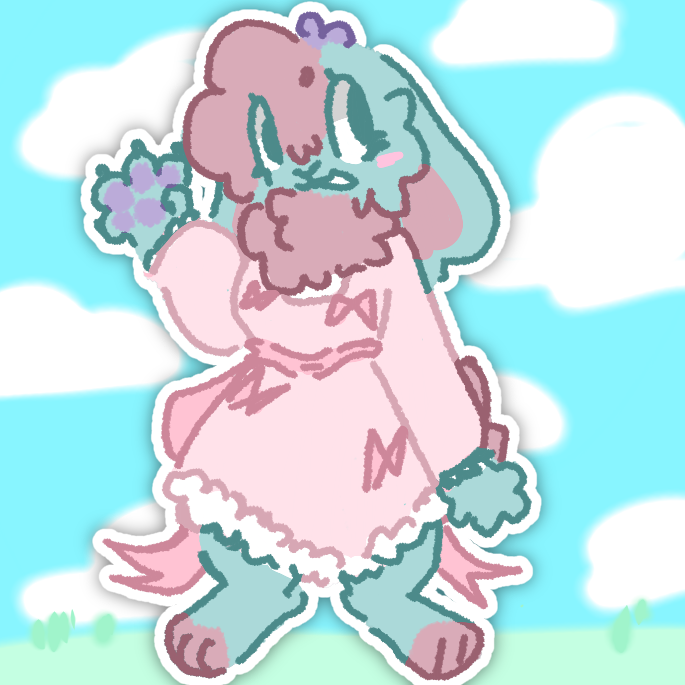 adorable bunni - ibisPaint