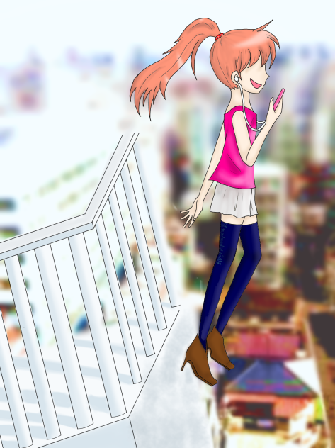 風を感じて