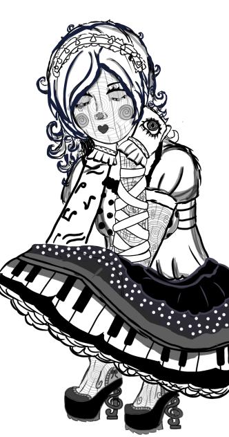 wooden doll!