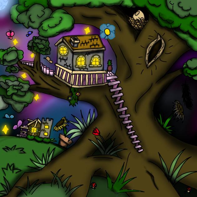 Fairy tree2 Drawn in