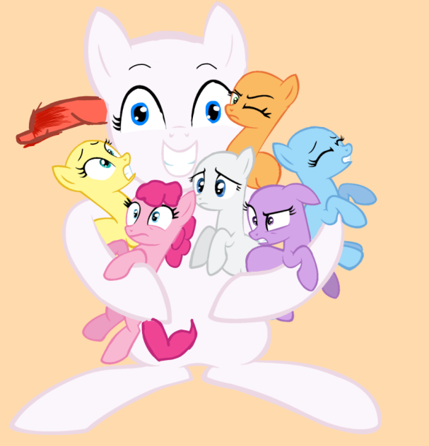 6 ponies. One unseen. Yet.