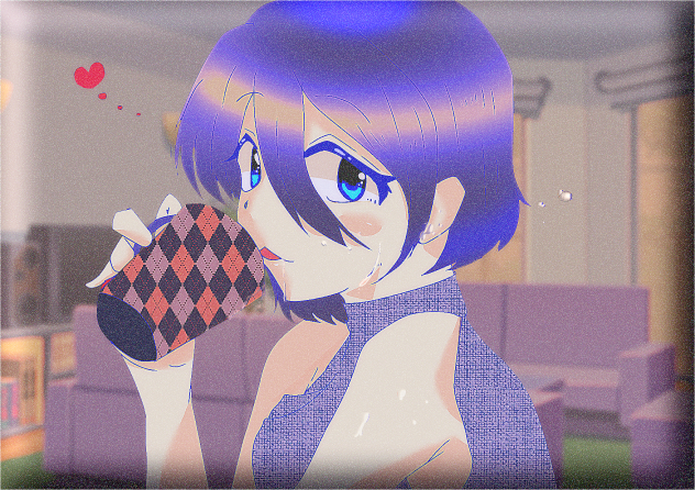 お水ごくごく