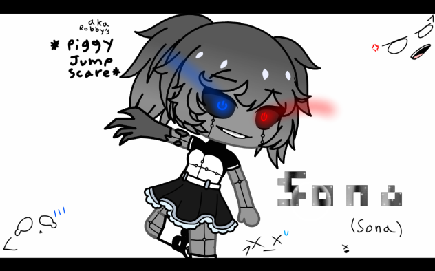 Meet my new PIGGY oc! Sona