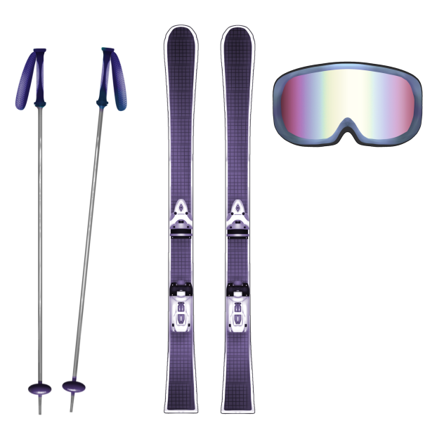 IBM1802 skiing gear a