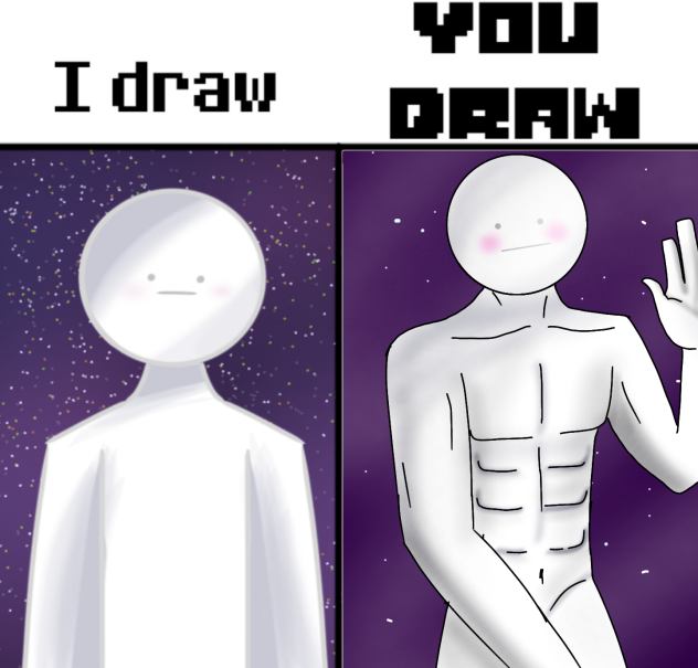 I draw x You draw