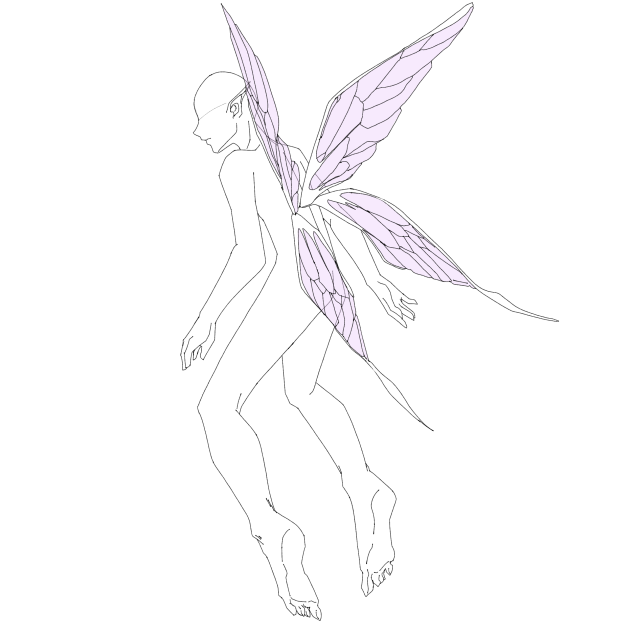 fairy pose 3