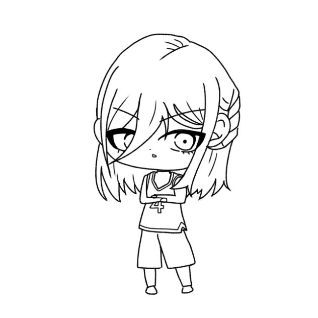 千切豹馬　塗り絵