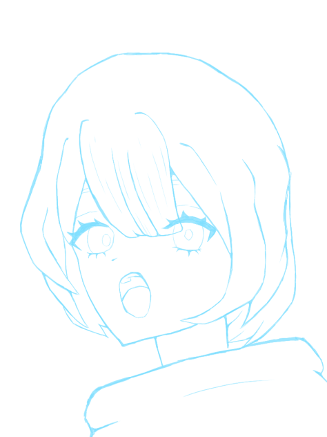 gaze (⁠^⁠.⁠_⁠.⁠^⁠)⁠ﾉ (outline)