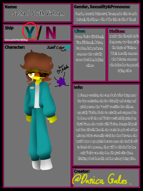 Sasha - For Yanna Moncada