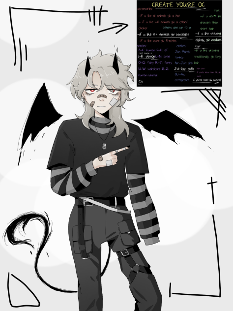 OC challenge (BlueF’s comic)