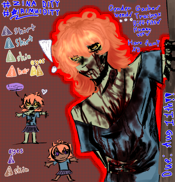 ‼️🧟‍♀️⚠️AIRIMUI DITY⚠️🧟‍♀️‼️   TW 🩸GORE🩸