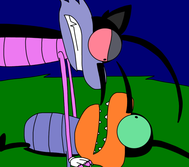 Dee Dee vs Wereroach Joey pt 2