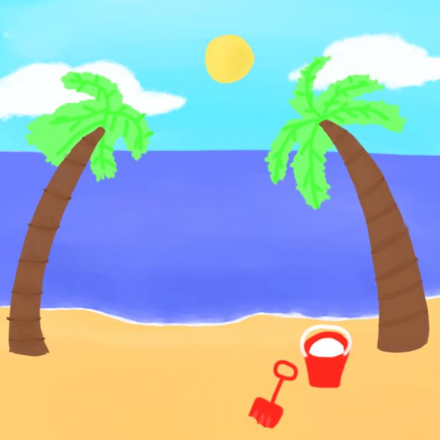 Beach - ibisPaint