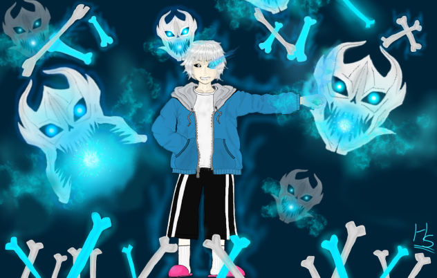 擬人化サンズ（素人の作品）