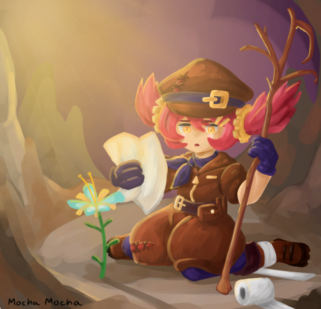 Stuck in a cave - ibisPaint