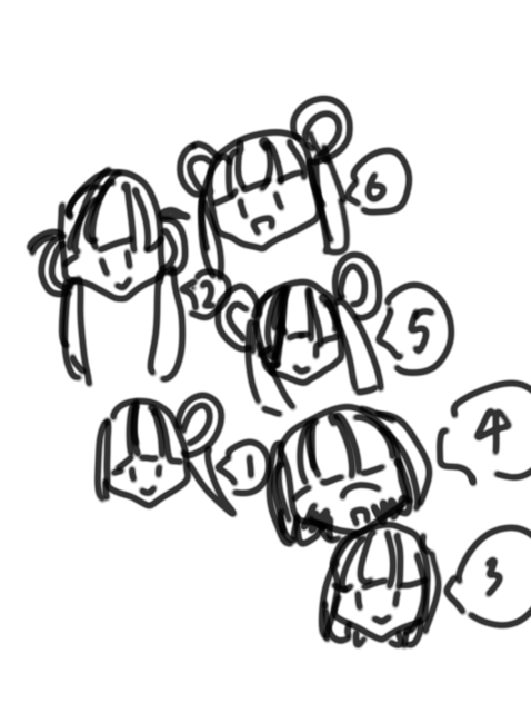 ママに会いたい書いてみた(妹)