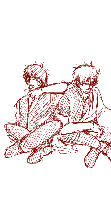 銀時と土方入れ替わり篇