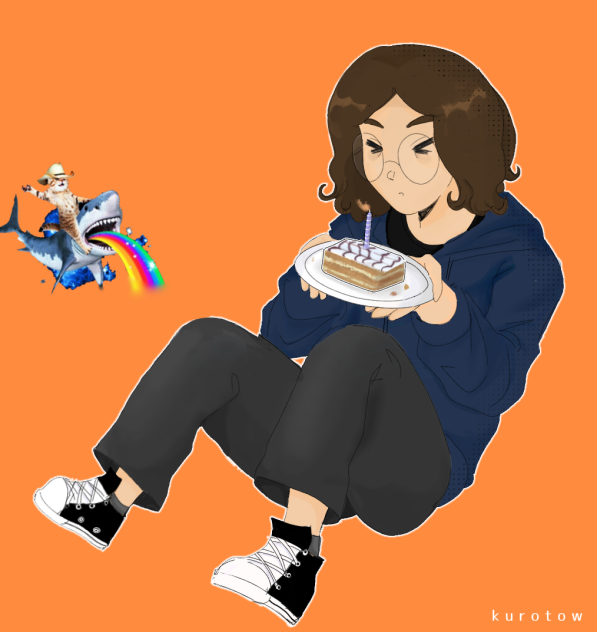 bday mille-feuille