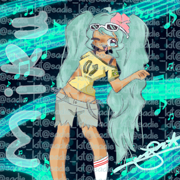 Brazil miku! 🇧🇷