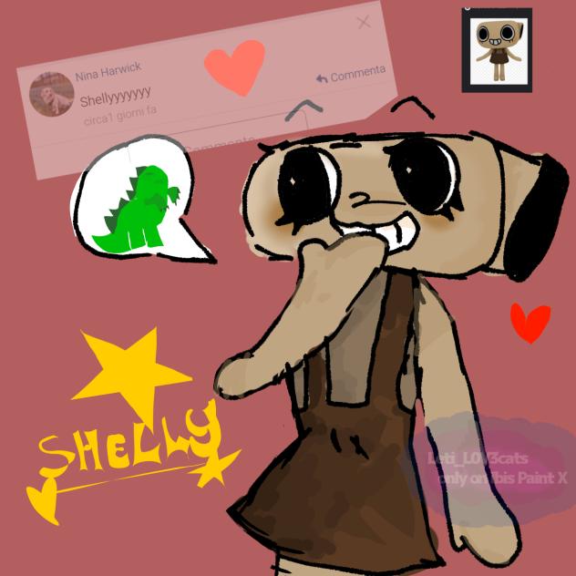 Shelly fanart! 🦖🐚