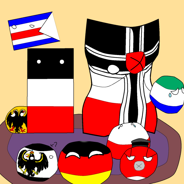 country ball 10  波蘭和德國家族一起拍照