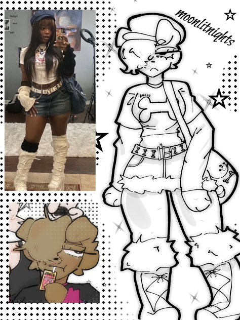 drawin a cute outfit i found on pinteres